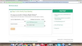 Citizens Bank Online Banking Login  How to Access your Account [upl. by Hemminger652]