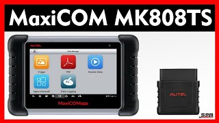 🚀Scanner MaxiCOM MK808TS AUTEL🌟💧 [upl. by Htir]