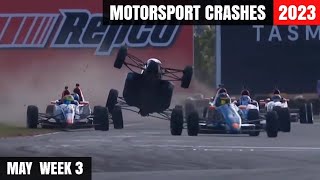 Motorsport Crashes 2023 May Week 3 [upl. by Kirch65]