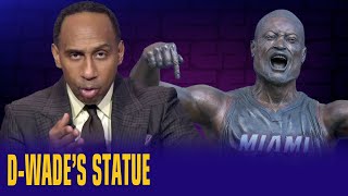 Quick hitters quotDwyane Wadequot statue Cooper Flagg Lakers NBA latest [upl. by Lula]