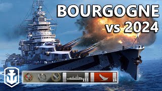 Is Bourgogne Still The Best Steel Battleship In 2024 [upl. by Ulrica81]