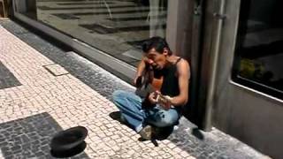 Nirvana Heart Shaped Box cover by street musician [upl. by Eidua522]