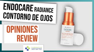 ENDOCARE RADIANCE Contorno de Ojos Opiniones 🌼Endocare Radiance Como Usar ✨ FARMACIA SENANTE [upl. by Ajnat]