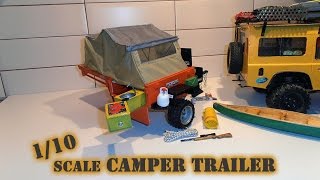 customade scale 110 off road camper trailer [upl. by Erasme]