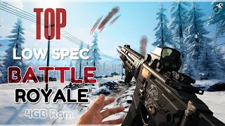 Top 10 FREE Battle Royale Low End PC Games  4gb ram pc games [upl. by Nayk]