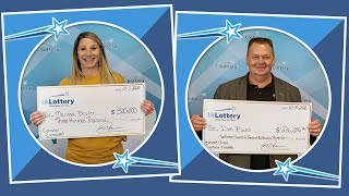 Two Big Iowa Lottery Winners [upl. by Guillemette]