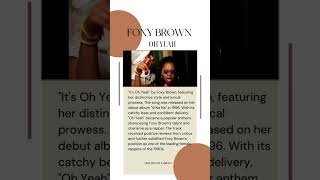 Foxy Brown  Oh yeah [upl. by Willabella177]