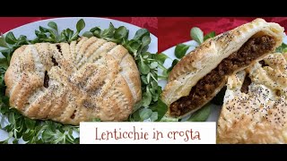 LENTICCHIE IN CROSTA  Crusted Lentils [upl. by Atsirc303]