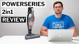 BlackDecker PowerSeries 2in1 Cordless Stick Vacuum Review [upl. by Housum924]