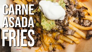 Best Carne Asada Fries Ever  SAM THE COOKING GUY [upl. by Rednijar]