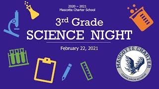 Science Night Grade 3 Mascotte Charter School [upl. by Slrahc]