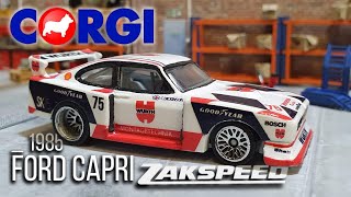 CORGI Restoration amp Custom  1985 Ford Zakspeed Capri [upl. by Dor125]