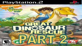 Go Diego Go Great Dinosaur Rescue PS2 Walkthrough Part 2 [upl. by Diana]