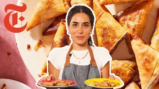 The Best Crispy Samosas  Zainab Shah  NYT Cooking [upl. by Mighell]