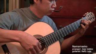 Philippine Christmas Medley Traditional  RAFFY LATA  Classical Guitar [upl. by Dlarrej]