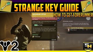 Destiny 2  Strange Key Guide Magnum Opus Quest [upl. by Araccat]