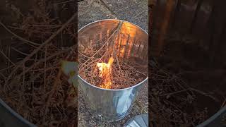 Using deals from Wowcher to clear out the garden wowcher fire burning garden gardenready [upl. by Elmo]