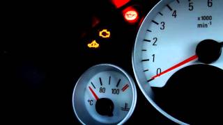 VauxhallOpel Corsa C how to read fault codes on the dash [upl. by Derfla]