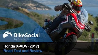 Honda X ADV 2017  Tested on and off road [upl. by Hemphill]