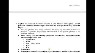 Persistence Persistence in Java and Persistance Standards in Java [upl. by Anastas576]