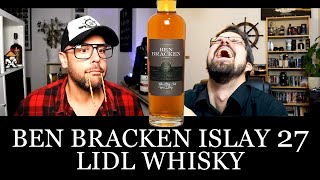 Ben Bracken Islay Malt 27 Jahre LIDL  Malt Mariners Whisky Review 128 [upl. by Eecyak]