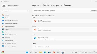 How To Set A Default Browser in Windows 11 [upl. by Harrietta451]