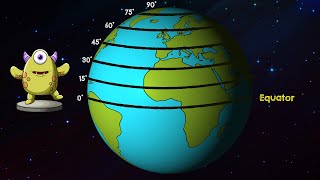 Latitude and Longitude  Using Coordinates to Find Places on a Map [upl. by Eddi400]