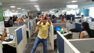 Capgemini Bangalore 6B3F Flashmob [upl. by Bysshe]