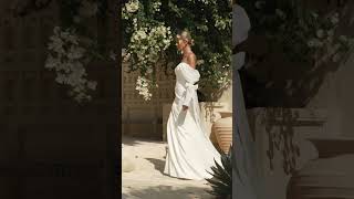 Simple Wedding Dress  Libbi by Madi Lane available Timeless Bridal Couture [upl. by Airtina801]