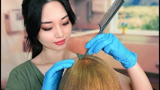 ASMR Healing Oxygen Scalp Treatment [upl. by Enisaj]