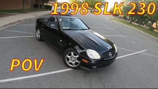 1998 MercedesBenz SLK 230 POV drive EP2 [upl. by Hamlani]