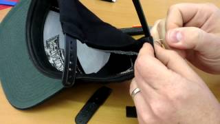 How to change snapback closure SNAPBACKSCZ [upl. by Elyn645]