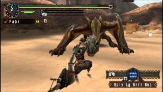 MHFU  Tigrex Training Hunting Horn [upl. by Treblig]