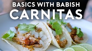 Easy Carnitas  Basics with Babish [upl. by Luby]