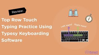 Typesy Review Top Row Touch Typing Practice Using Typesy Keyboarding Software 2021 [upl. by Ardeen]