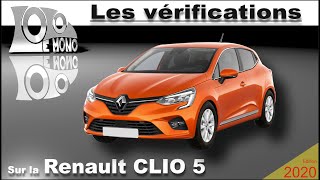 Renault Clio 5 vérifications et sécurité routière [upl. by Ahsiliw875]