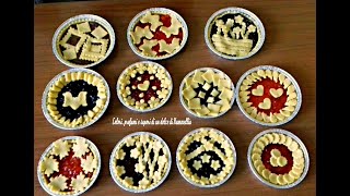 11 Idee per decorare le mini crostatine amp Ricette dolci con Kammellia [upl. by Nyrrad575]