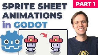 How to animate Sprite Sheets in Godot using AnimationPlayer beginner tutorial [upl. by Nij393]