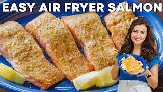 Easy Air Fryer SALMON RECIPE  Under 15 Minutes [upl. by Bury]