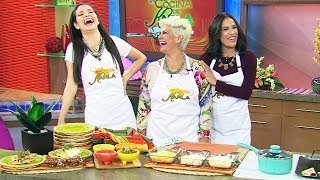 Ana Patricia trató de impresionar a su suegra cocinándole unas quesadillas [upl. by Pirnot209]