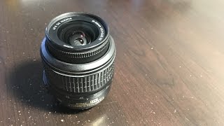 EASY FIX Fix the loose focus ring on your Nikon DX 1855mm VR f3556G ED NIKKOR [upl. by Albert561]