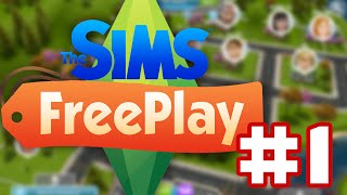 The Sims FreePlay  Gameplay Walkthrough Part 1  House Warming [upl. by Nellie]