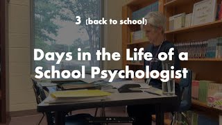 Back to School Vlog Day in the Life of a School Psychologist [upl. by Ennovaj]