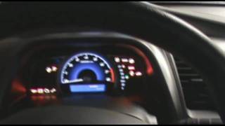 2009 Honda Civic Dash amp Cold Start [upl. by Swayne461]