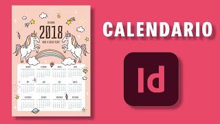 Maqueta un calendario en Indesign  Curso GRATIS Indesign [upl. by Allenod]