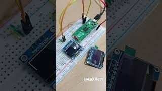 Pico2MicroPython  I2C SSD1306 or SSD1315 OLED [upl. by Miett119]