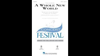 A Whole New World SATB Choir  Arranged by John Leavitt [upl. by Las]