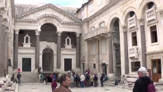 Diocletians Palace in Split Croatia [upl. by Dnomsed]