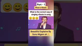 Sonu Nigam Singing Tips ❤️ sonunigam sonunigamsongs singer kishorekumar shorts trending [upl. by Eelitan102]