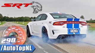 DODGE CHARGER HELLCAT 0299KMH ACCELERATION amp SOUND by AutoTopNL [upl. by Diao]